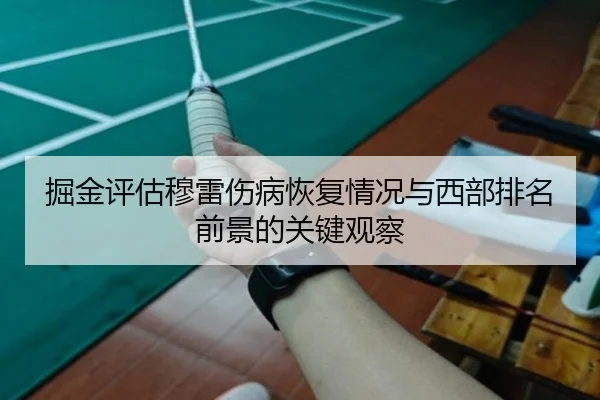 掘金评估穆雷伤病恢复情况与西部排名前景的关键观察（leyu）
